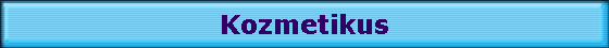 Kozmetikus